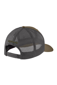 Carhartt Logo Patch Mesh Back Cap in Dark Khaki