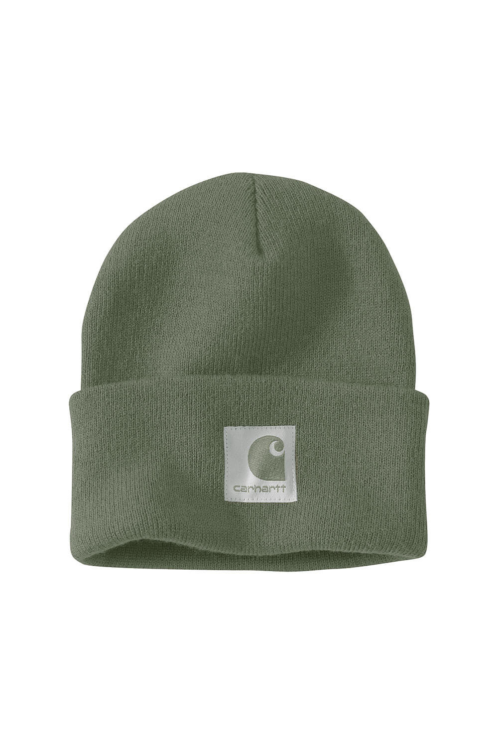 Carhartt Knit Satin Lined Beanies for Women in Dusty Olive