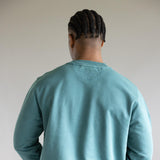 Carhartt Terry Crewneck Sweatshirt for Men in Blue Green
