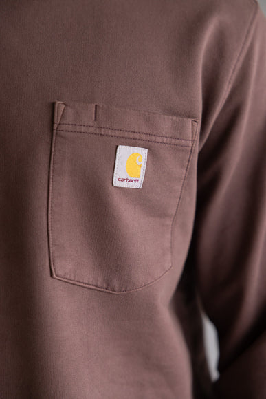 Carhartt Terry Crewneck Sweatshirt for Men in Brown