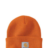Carhartt Knit Cuffed Beanie in Orange