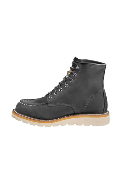 Carhartt Waterproof 6-Inch Wedge Boots for Women in Dark Grey