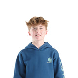 Carhart Youth Classic Pullover Hoodie in Blue