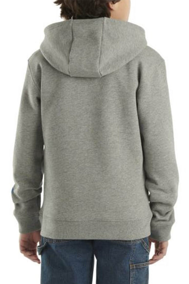 Carhartt Youth Graphic Hoodie for Boys in Grey