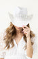 C.C. Bride Cowgirl Hat for Women in White