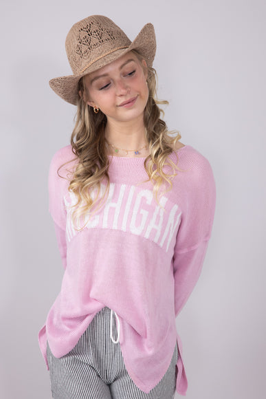 C.C. Woven Cowgirl Hat for Women in Taupe