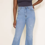 Cello High Rise Super Flare Jeans for Women