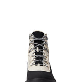 Dirty Laundry Pfeiffer Lug Lace Up Booties for Women in Black/Cream