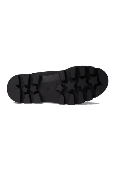 Dirty Laundry Pfeiffer Lug Lace Up Booties for Women in Black/Cream