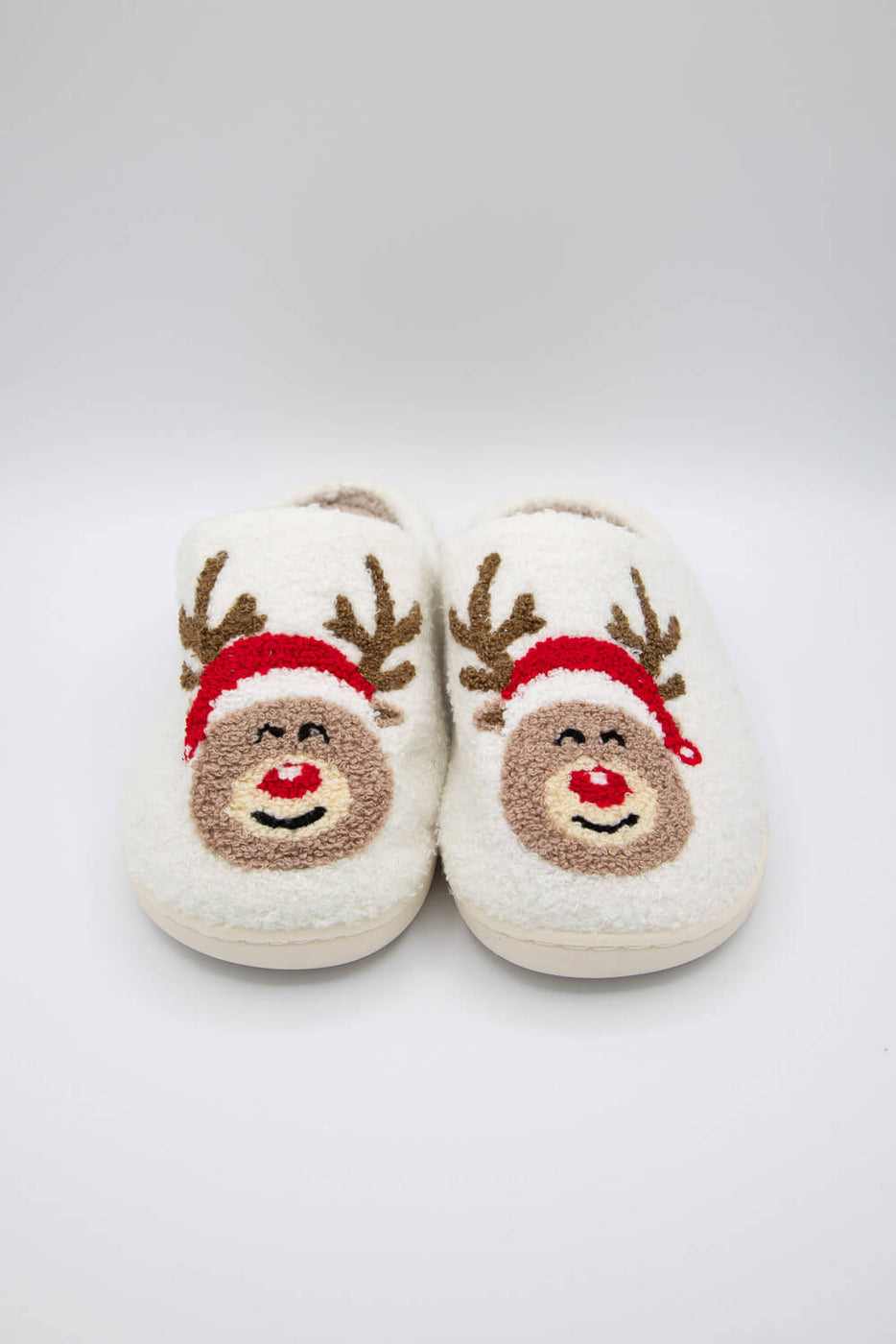 Kids rudolph slippers hotsell