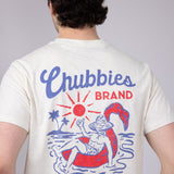 Chubbies Pass Me Another T-Shirt for Men in Off White