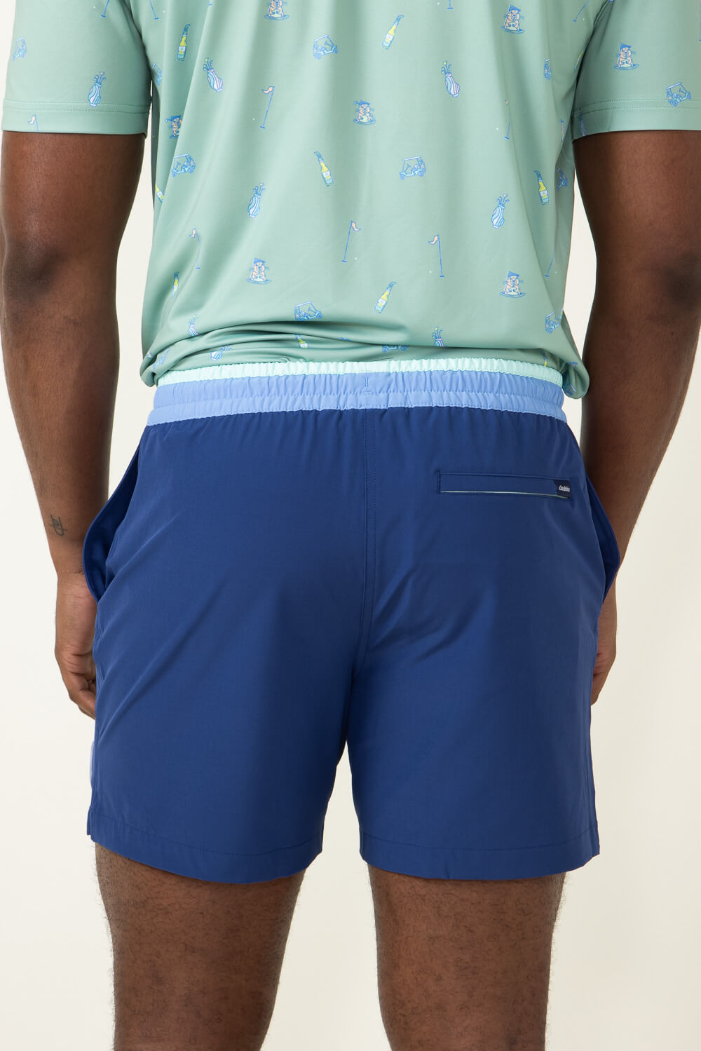 Chubbies True Blues Swim Shorts for Men in Navy 126241 12 NAVY Glik s