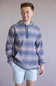 Billabong Flecker Diego Pullover for Men in Dark Denim
