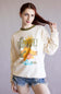 Billabong Freshest Things Sweatshirt for Women in White Cap