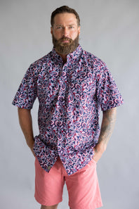 Ariat Bennie Classic Shirt for Men in Blue Paisley