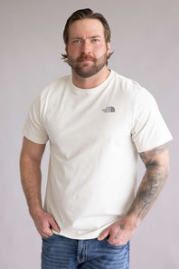 The North Face Escape The City Tee for Men in White Dune