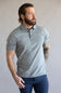 Weatherproof Vintage Jacquard Polo Shirt for Men in Navy