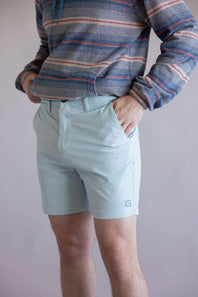 Billabong Crossfire Submersible 17” Hybrid Shorts for Men in Light Blue