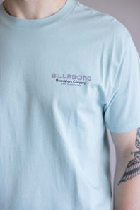 Billabong Tailgating Premium T-Shirt for Men in Dusty Blue
