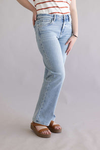 Flying Monkey Low Rise Straight Jeans for Women