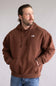 The North Face Evolution Oversized Hoodie for Men in Ember Soil