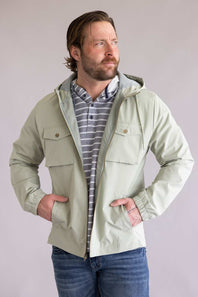 Weatherproof Vintage Poly Memory Safari Jacket for Men in Seagrass