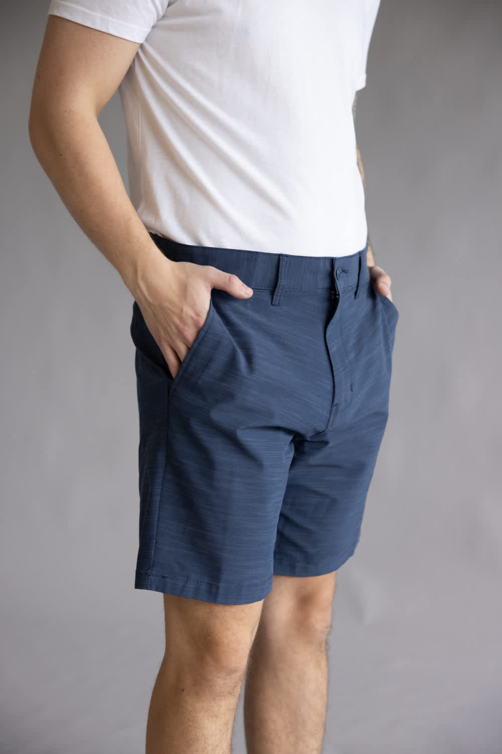 1897 Original Stretch Hybrid Shorts for Men in Indigo