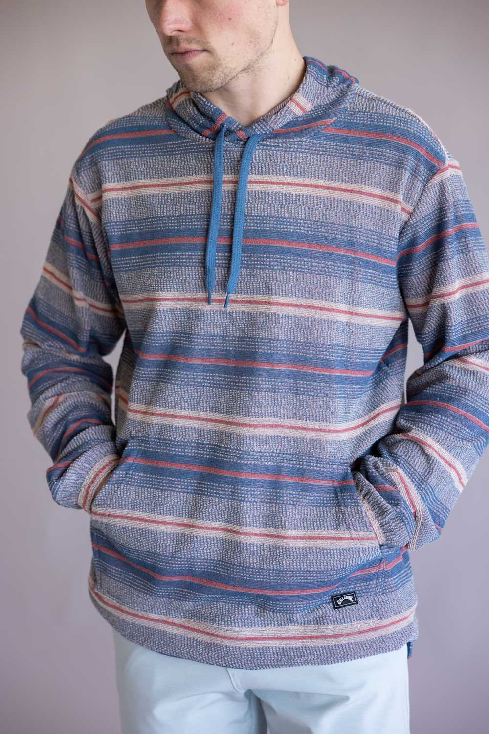 Billabong Flecker Diego Pullover for Men in Dark Denim