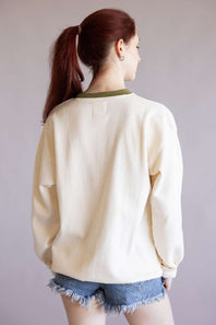 Billabong Freshest Things Sweatshirt for Women in White Cap