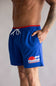 Chubbies Classic Ol’ College Try 5.5” Swim Trunks for Men in Bright Blue