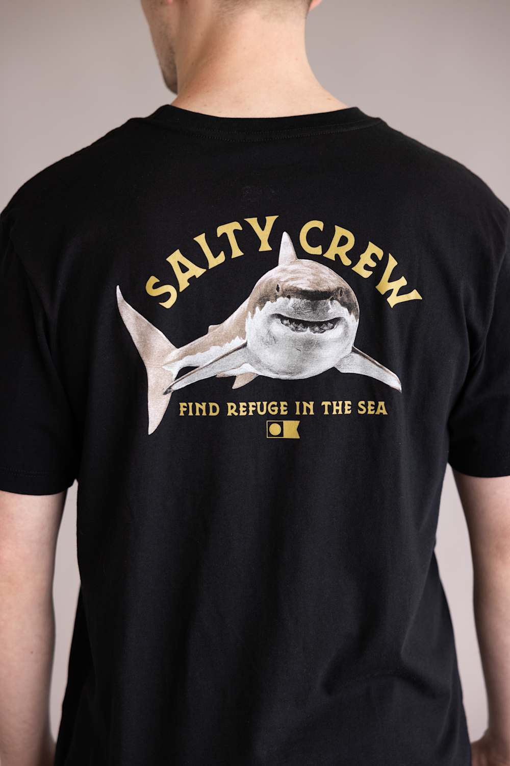 Salty Crew Lurking T-Shirt for Men in Black