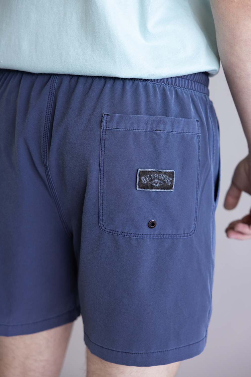 Billabong Every Other Day Lay Back Swim Trunks for Men in Graystone