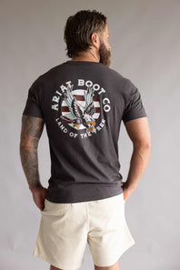Ariat Traditional Eagle LOTF Classic T-Shirt for Men in Vintage Black