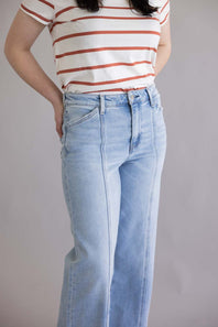 Flying Monkey High Rise Wide Leg Jeans for Women 