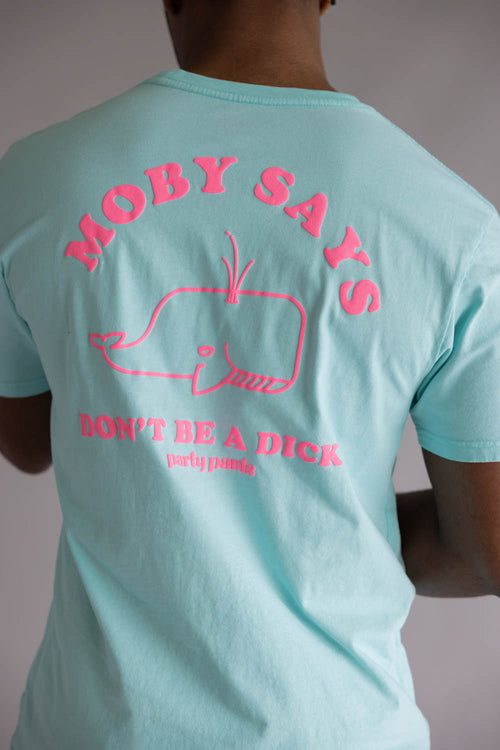 Party Pants Moby Says T-Shirt for Men in Mint