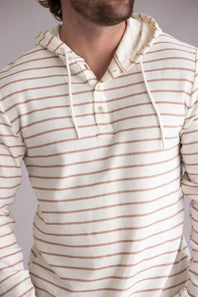 Weatherproof Vintage Summer Hoodie for Men in Crimson