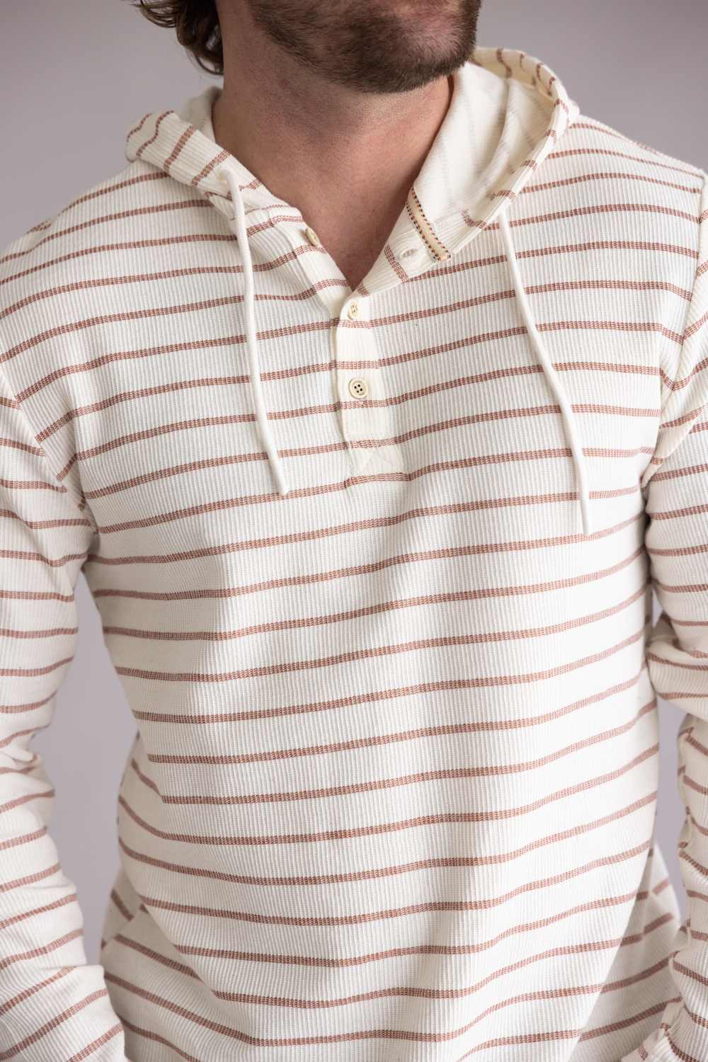 Weatherproof Vintage Summer Hoodie for Men in Crimson