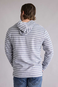 Weatherproof Vintage Summer Hoodie for Men in Maritime Blue