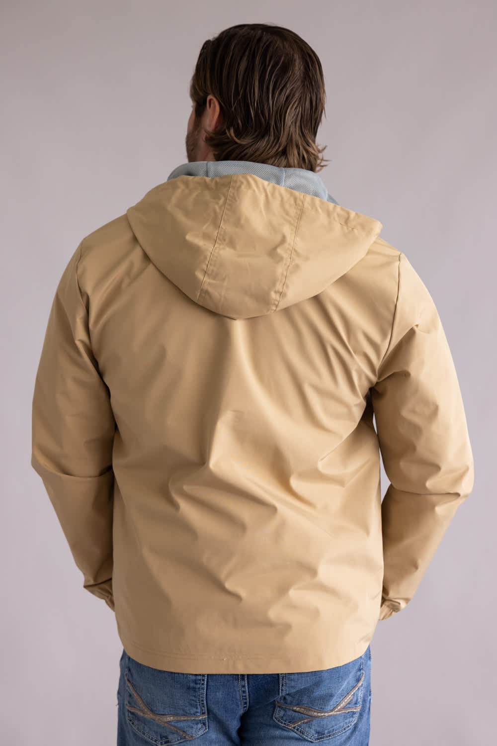 Weatherproof Vintage Poly Memory Safari Jacket for Men in Kelp