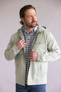 Weatherproof Vintage Poly Memory Safari Jacket for Men in Seagrass