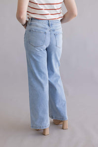 Flying Monkey High Rise Wide Leg Jeans for Women 