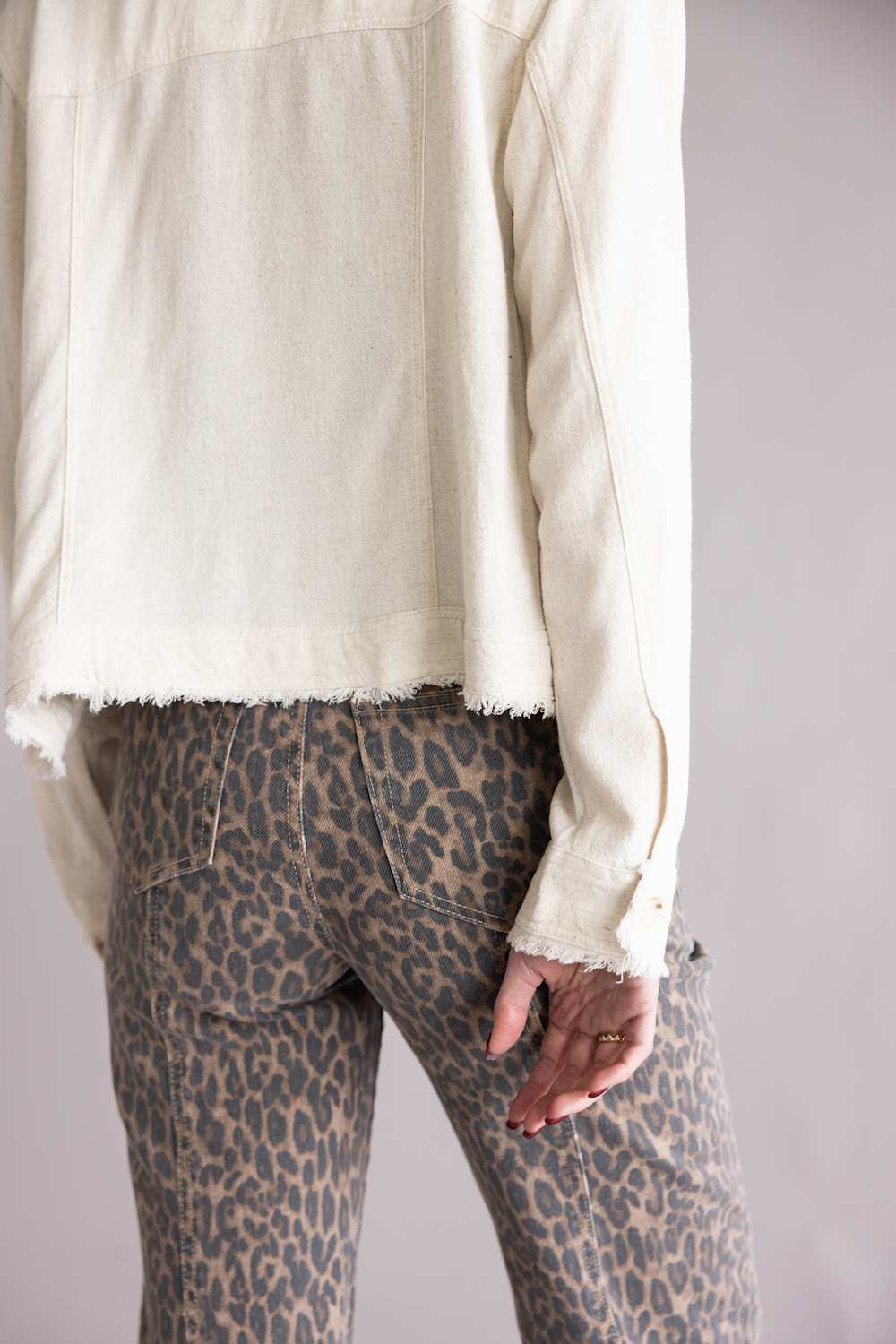 Thread & Supply Sakura Jacket for Women in Oatmeal 