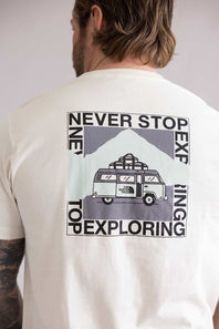 The North Face Escape The City Tee for Men in White Dune