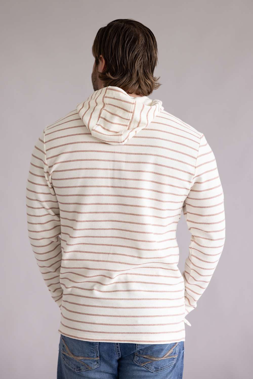 Weatherproof Vintage Summer Hoodie for Men in Crimson