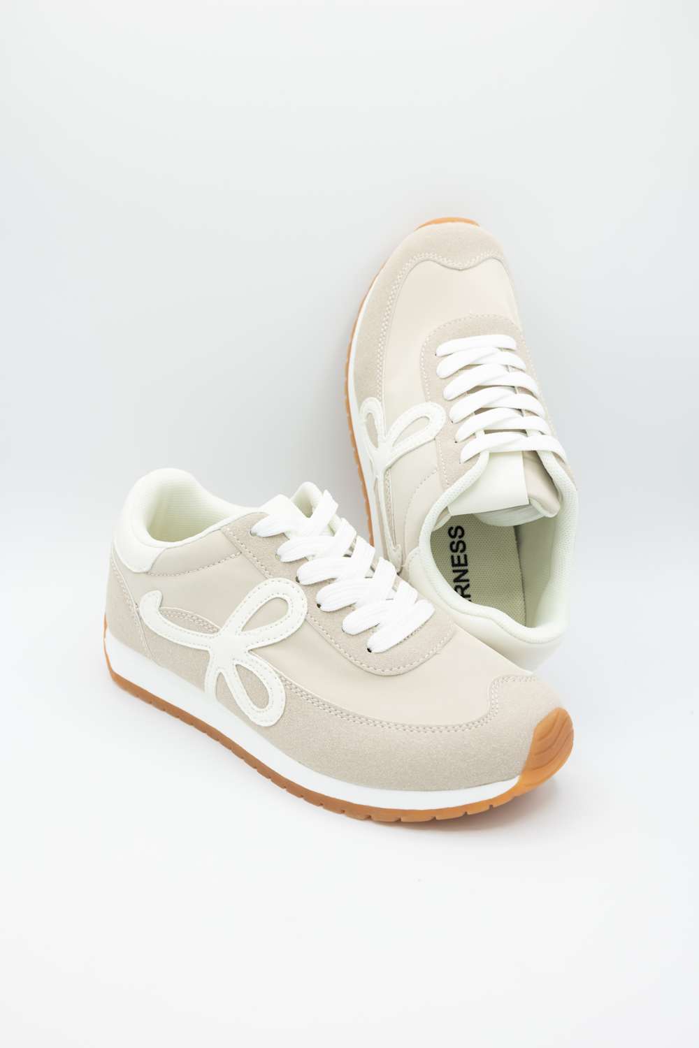 Berness Simone Retro Sneakers for Women in Beige