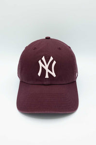 47 New York Yankees Clean Up Hat in Maroon/Pink