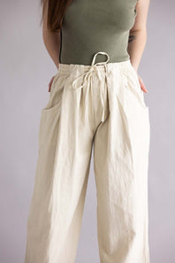 Free People Chambers Laidback Pull-On Pants for Women in Summer Sand