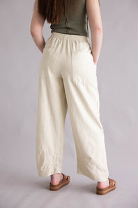Free People Chambers Laidback Pull-On Pants for Women in Summer Sand
