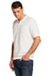 Weatherproof Vintage Stonewash Knit Johnny Collar Polo Shirt for Men in Ecru