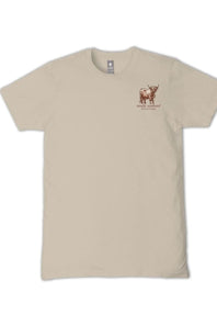 Simply Southern Lift My Eyes to the Hills T-Shirt for Women in Clay